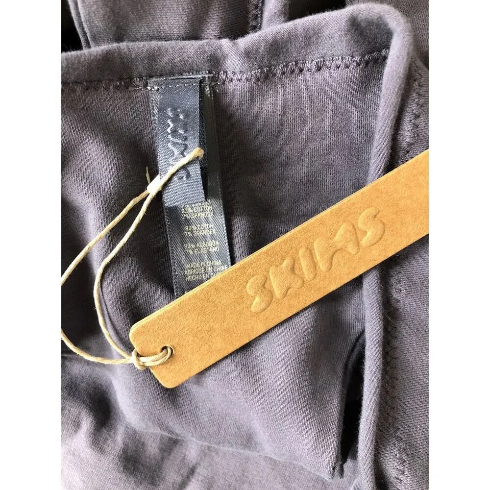 SKIMS Raw Edge Intimates Thong Thunder NWT  4X, 3X - Picture 10 of 13